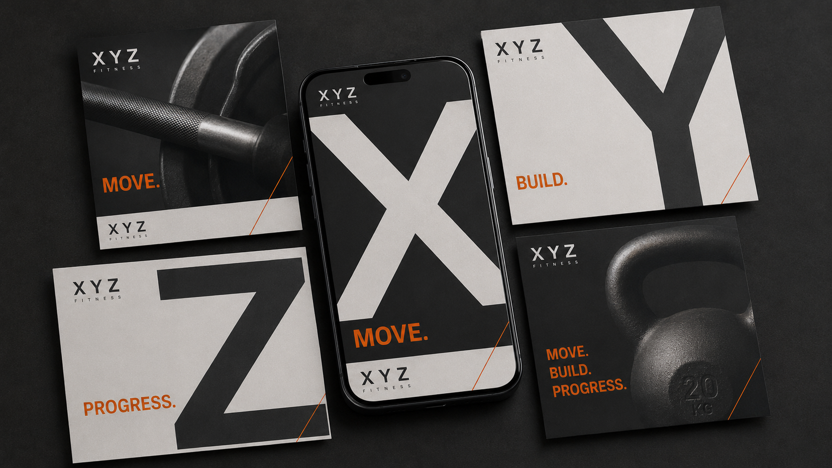 XYZ FITNESS — Brand Identity